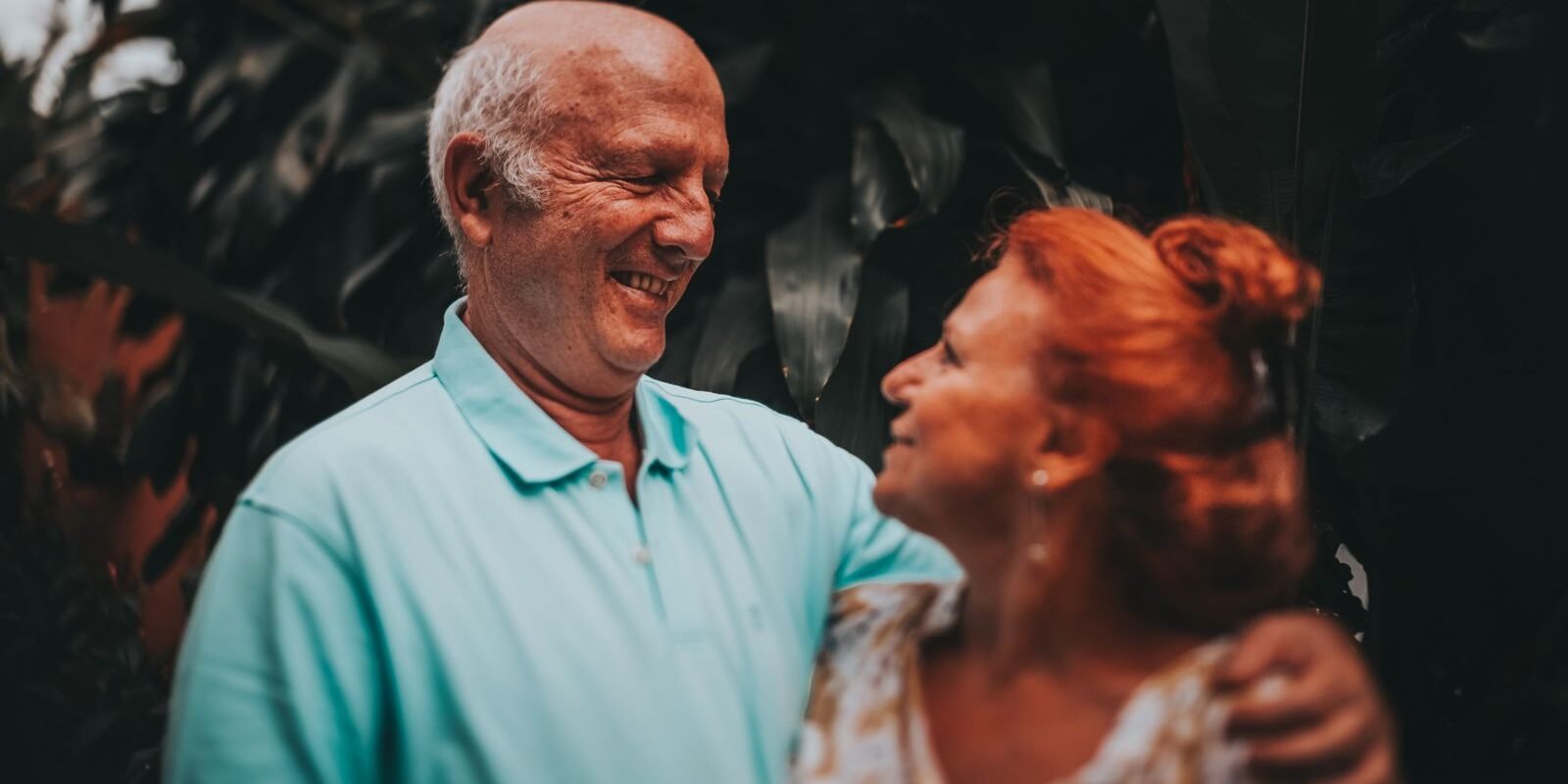 Retired couple enjoying time together