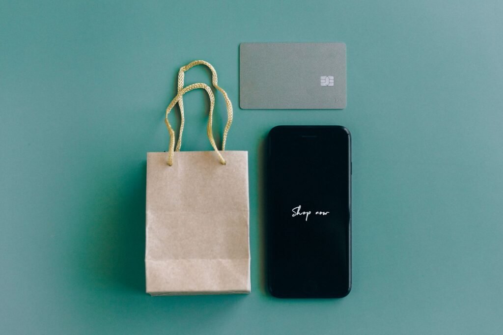 A person shopping online with their phone, reflecting the ease of BNPL services